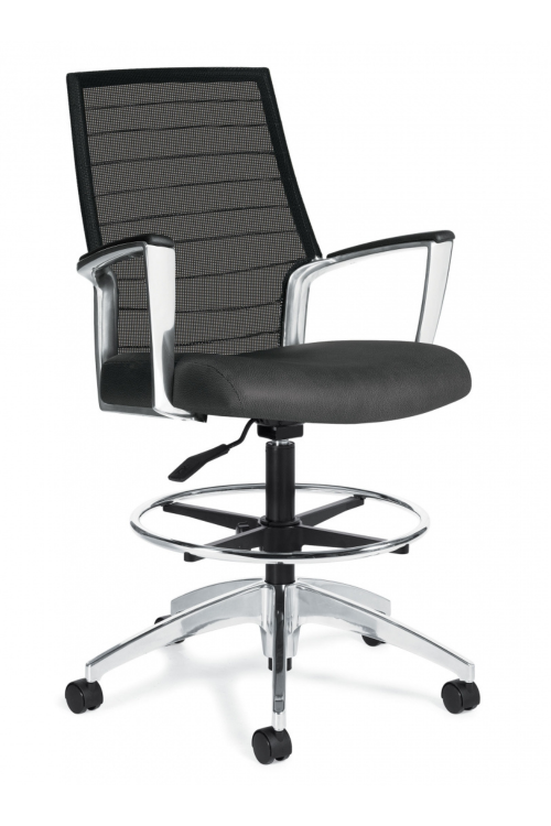 Global Accord Mesh Medium Back Stool - Product Photo 1