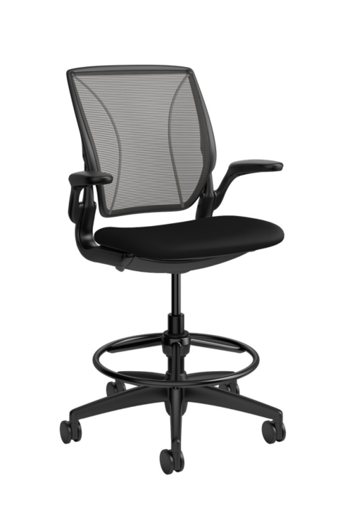 Diffrient World Upholstered Stool by Humanscale
