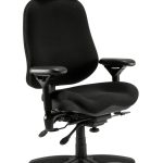 ErgoGenesis High Back W/Neckroll J3507 - Black-7020-Staccato-Grade 1
