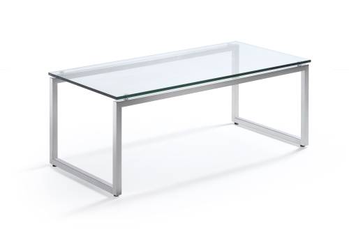 Sly Coffee Table Tempered Glass Top by Woodstock