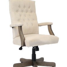 BOSS Executive Commercial Linen Chair Product Photo 1